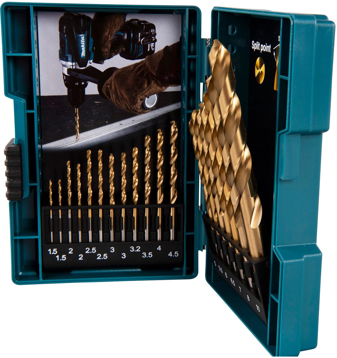 Makita Bohrerset 19-teilig – B-67795