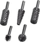 Wolfcraft Satz Raspeln Senker | 5-teilig | 1 Satz - 2540000