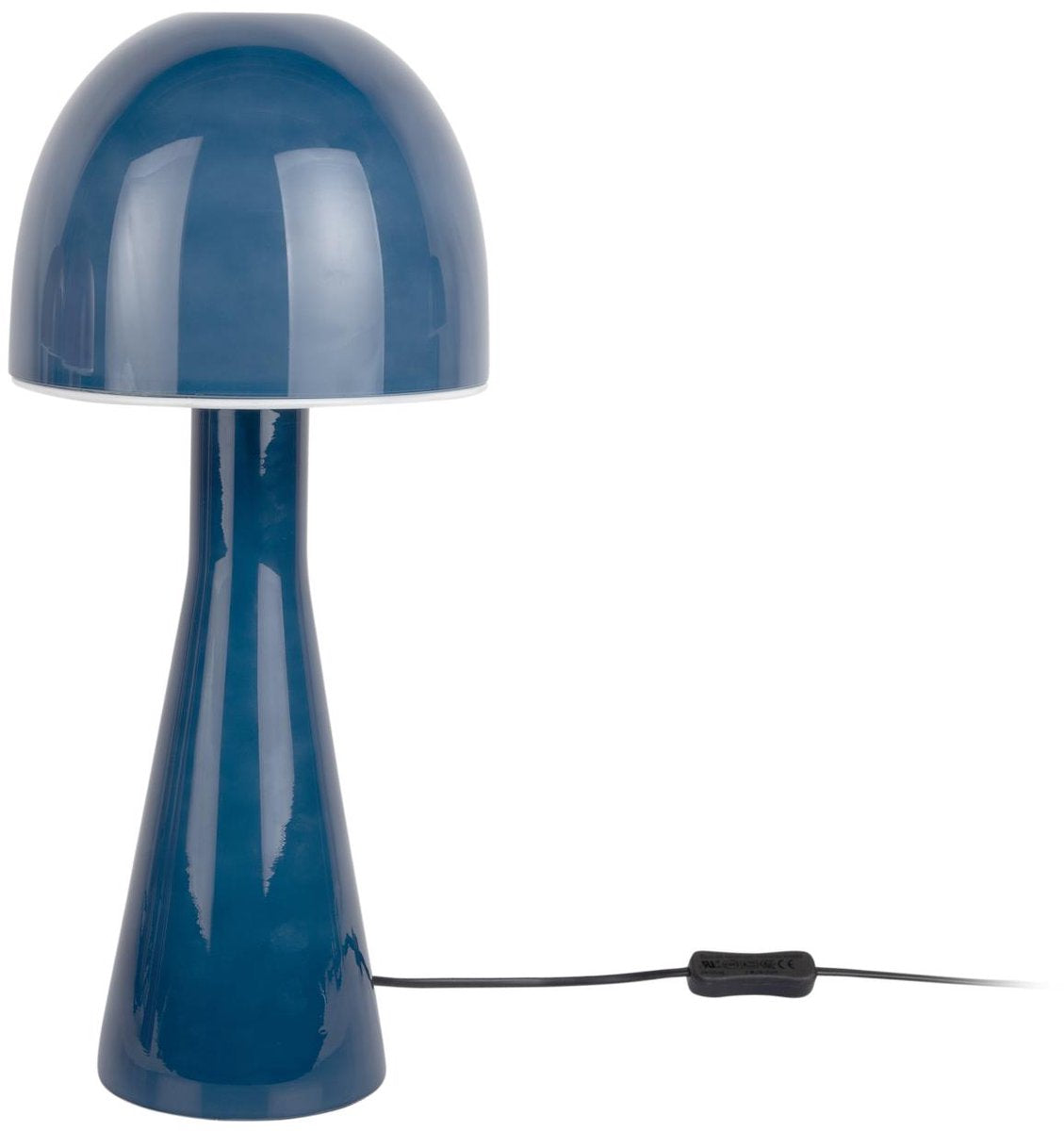 Leitmotiv Tischlampe Bombin - klassisches Blau - ø20cm - skandinavisch