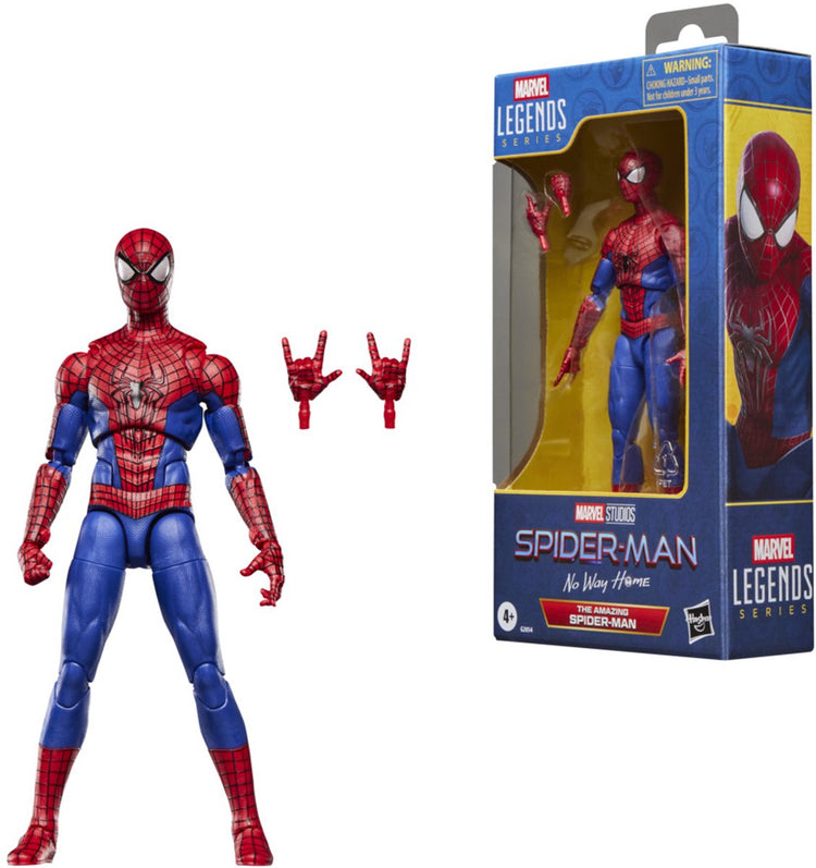 Marvel Legends Series The Amazing Spider-Man aus Spider-Man: No Way Home, 15 cm große Actionfigur