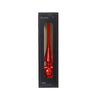 Decoris Peak Glasglanz Weihnachtsrot 26cm