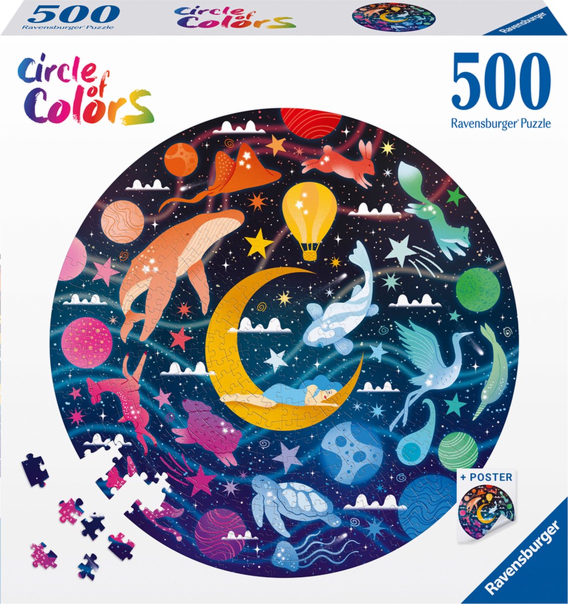 Ravensburger Jigsaw Puzzle of Colors Dreams, 500st.
