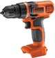 Black+Decker 18V-Schraubendreher-Bohrmaschine. - ohne Akku und Ladegerät - bdcdd18n-xj