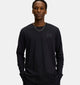 Under Armour ua Sportstyle Left Chest ls-blk Herren-Sportshirt – Schwarz – Pechgrau