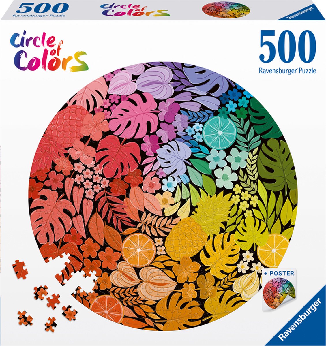 Ravensburger Puzzle -Puzzle -Kreis Tropen, 500st.