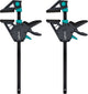 Wolfcraft – 2 Klebeklemmen Pro Max – 300 mm Klebeklemme – 8666060