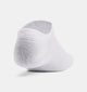 Under Armour UA Essential No Show 6er-Pack Unisex-Sportsocken – Weiß – Grau