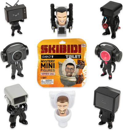 Skibdi toilette mini Abbildungen 6 cm assorti