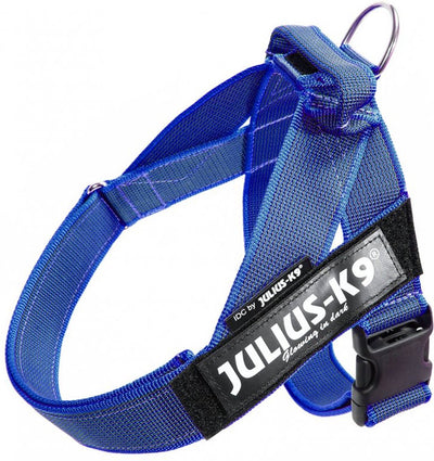 Julius k9 julius-k9 idc®color grey® Gürtelgeschirr, M – Größe 0, blau