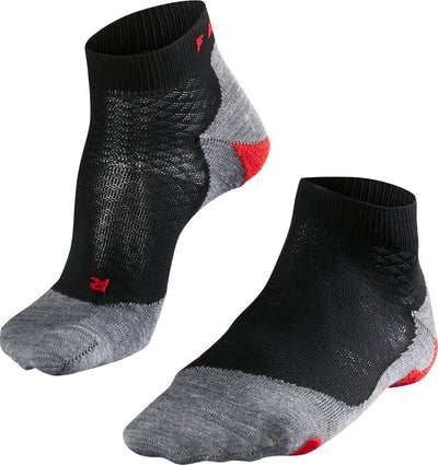 Falke ru5 kurze Anti-Blasen-Funktionsmaterial-Laufsocken Damen Schwarz - Größe 41-42