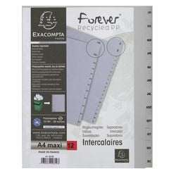 Tabs Exacompta 2812e grau