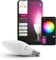 Philips Hue LED-Kerzenlampe – E14-Fassung – enthält 1 Lampe – einstellbares weißes und farbiges Licht – intelligente Beleuchtung