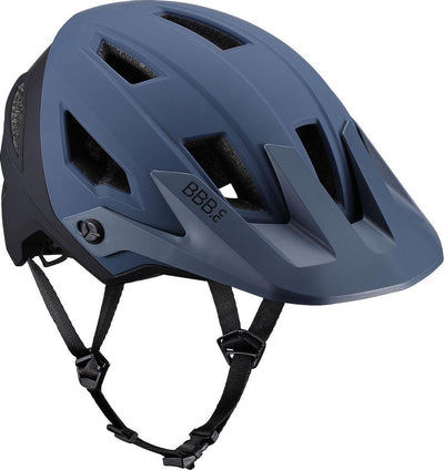 BBB Cycling Shore Mountainbike-Helm – Fahrradhelm Erwachsene – Sporthelm – Matt Heritage Blue – Größe L – BHE-59