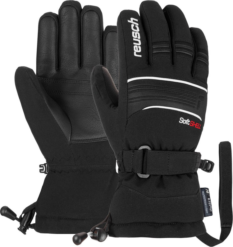 Reusch Kondor R-Tex® XT Junior Unisex Wintersporthandschuhe - Schwarz - Weiß