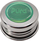Pura Universalkappe - Edelstahlring mit Silikon-Verschlussscheibe moss