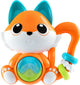 Chicco Musikfuchs - elektrische Rassel mit Melodien | Motorik-Beißspielzeug (6-36m)