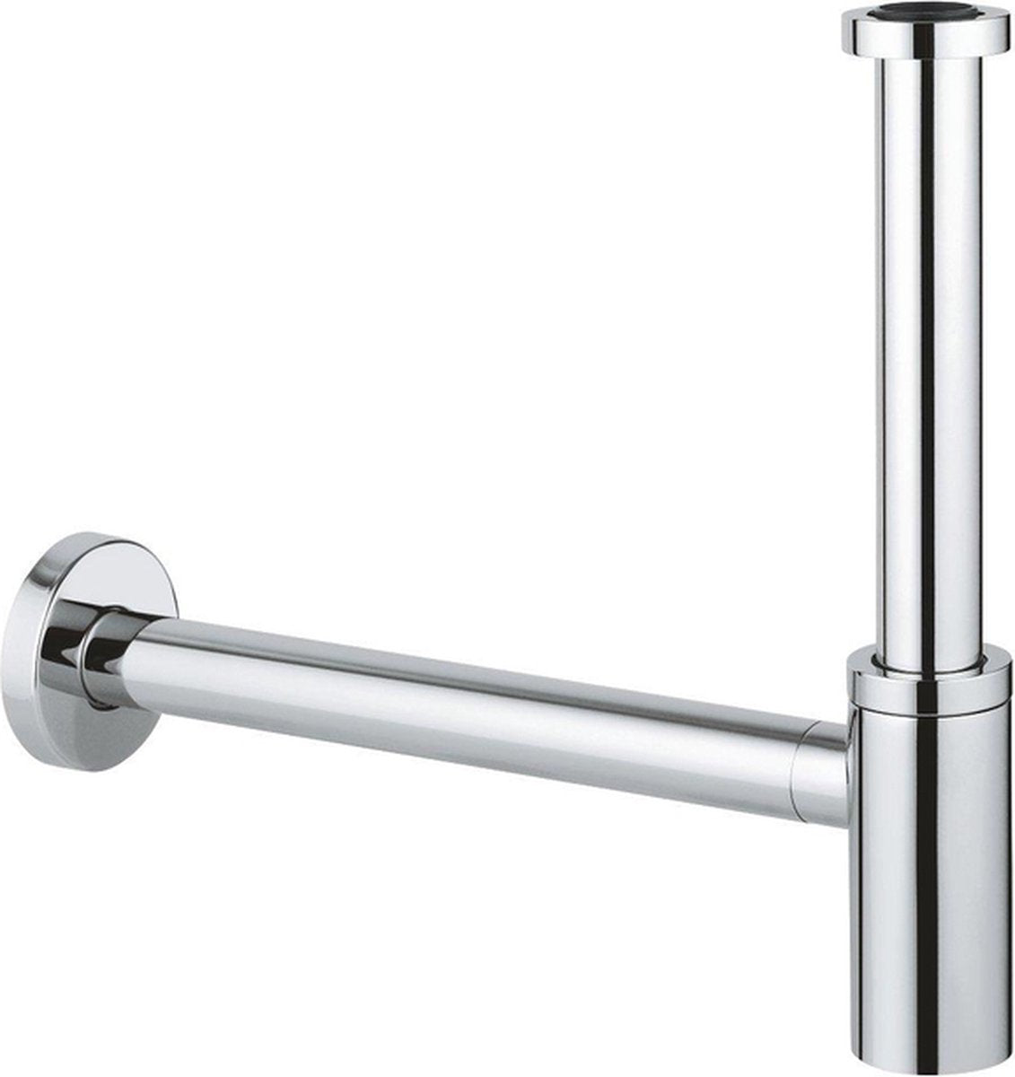 Grohe Universal Design Siphon 1 1 4 mit Wandrohr und Chromrosette