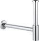 Grohe Universal Design Siphon 1 1 4 mit Wandrohr und Chromrosette