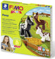 Fimo Kids 8034 – ofenhärtende Modelliermasse – Formenspielset Pony