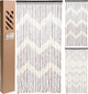 Markenloser Sans-Marque-Vorhang H S Collection Außentür Bambus 90 x 180 cm
