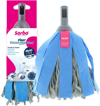 Sorbo-Boden-Viskose-Moppkopf – Oberfläche schrubben – fusselfrei – Multi-Click-Linie
