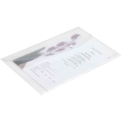 Dokumentenmappe Rapesco Foolscap transparent transparent