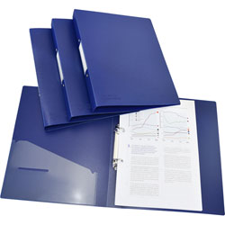 Ringbuch Rapesco antibakteriell 2-Ring PP 35mm blau