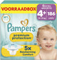 Pampers Premium Protection Größe 4+ – 186 Windeln – 10 kg–15 kg – Aufbewahrungsbox