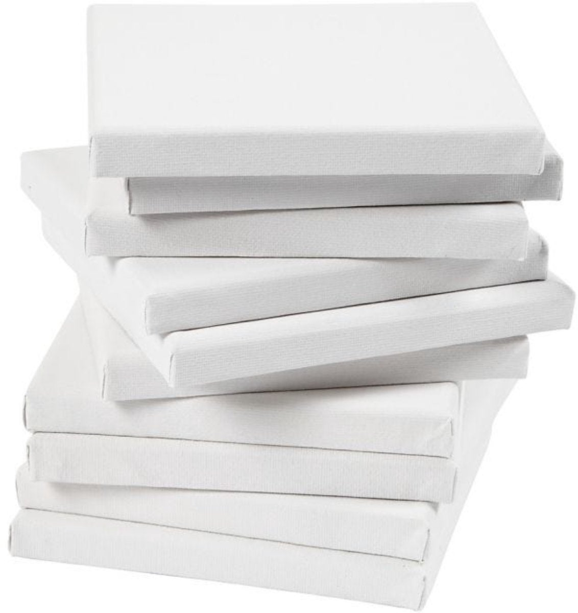 Creativ Company Keilrahmen, D: 1,6 cm, Größe 20x20 cm, 280 g, weiß, 80 Stück 1 Karton