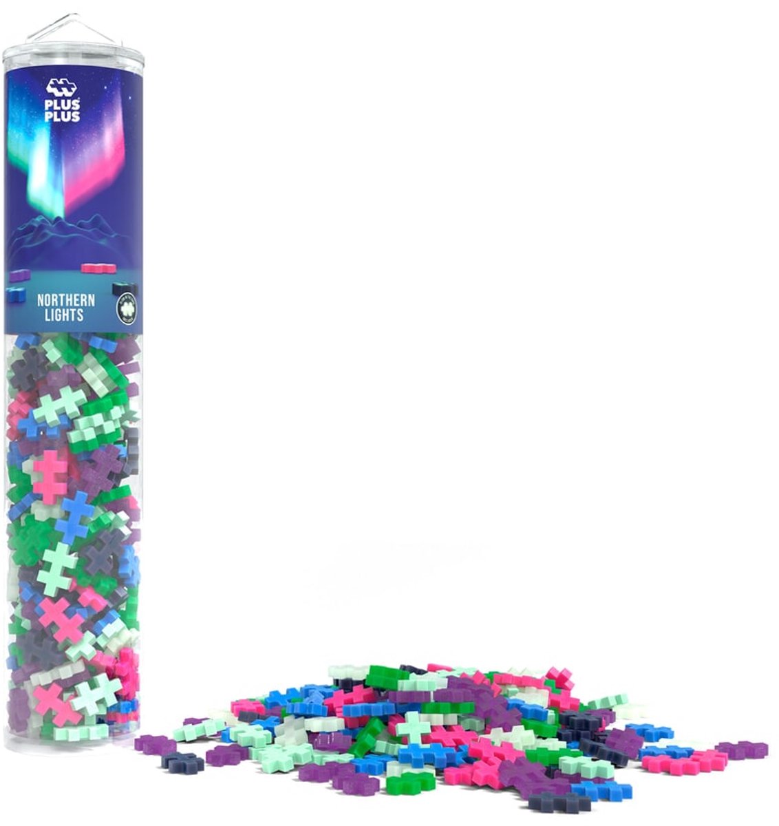Plus Plus Nordlichter Mix 240 Stück Tube Plus-Plus (4332)