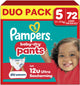 Pampers Baby-Dry-Hosen, Größe 5–72, Windelhosen – 11–17 kg