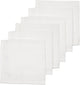 Meyco Baby Uni Gesichtstücher – 6er-Pack – hydrophil – weiß – 30 x 30 cm
