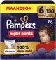 Pampers Nachthose Größe 6 – 138 Windelhose – 13 kg+ – Monatsbox