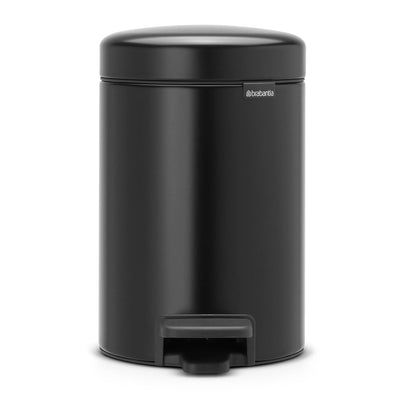 Brabantia Brabantia Newicon Pedal Bin 3L Matt Black