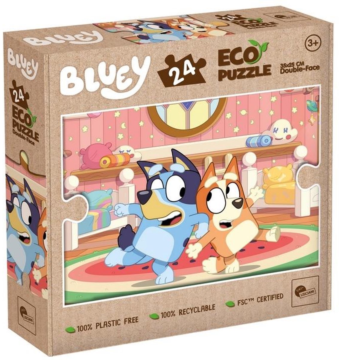 Lisciani Bluey Eco Puzzle Mini df 24