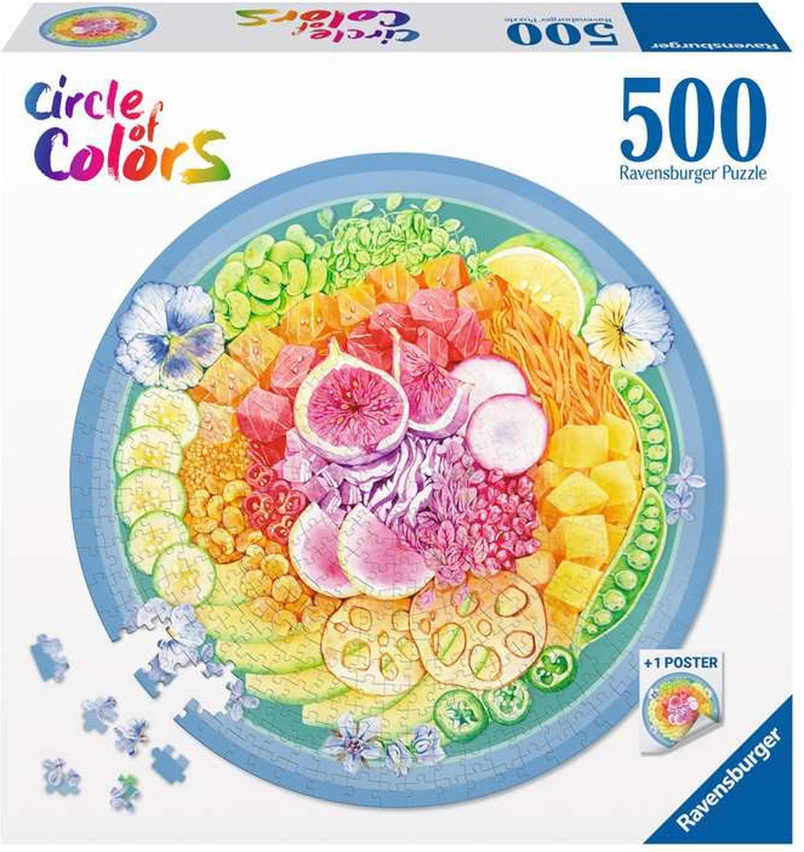 Ravensburger Puzzle Pokã©bowl - Puzzle - 500 Teile