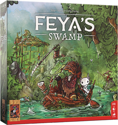 999games 999 Spiele – Feya's Swamp – strategisches Expertenspiel – starke Kombination aus Arbeiterplatzierung und Plättchenplatzierung – von den Machern von Terra Mystica!