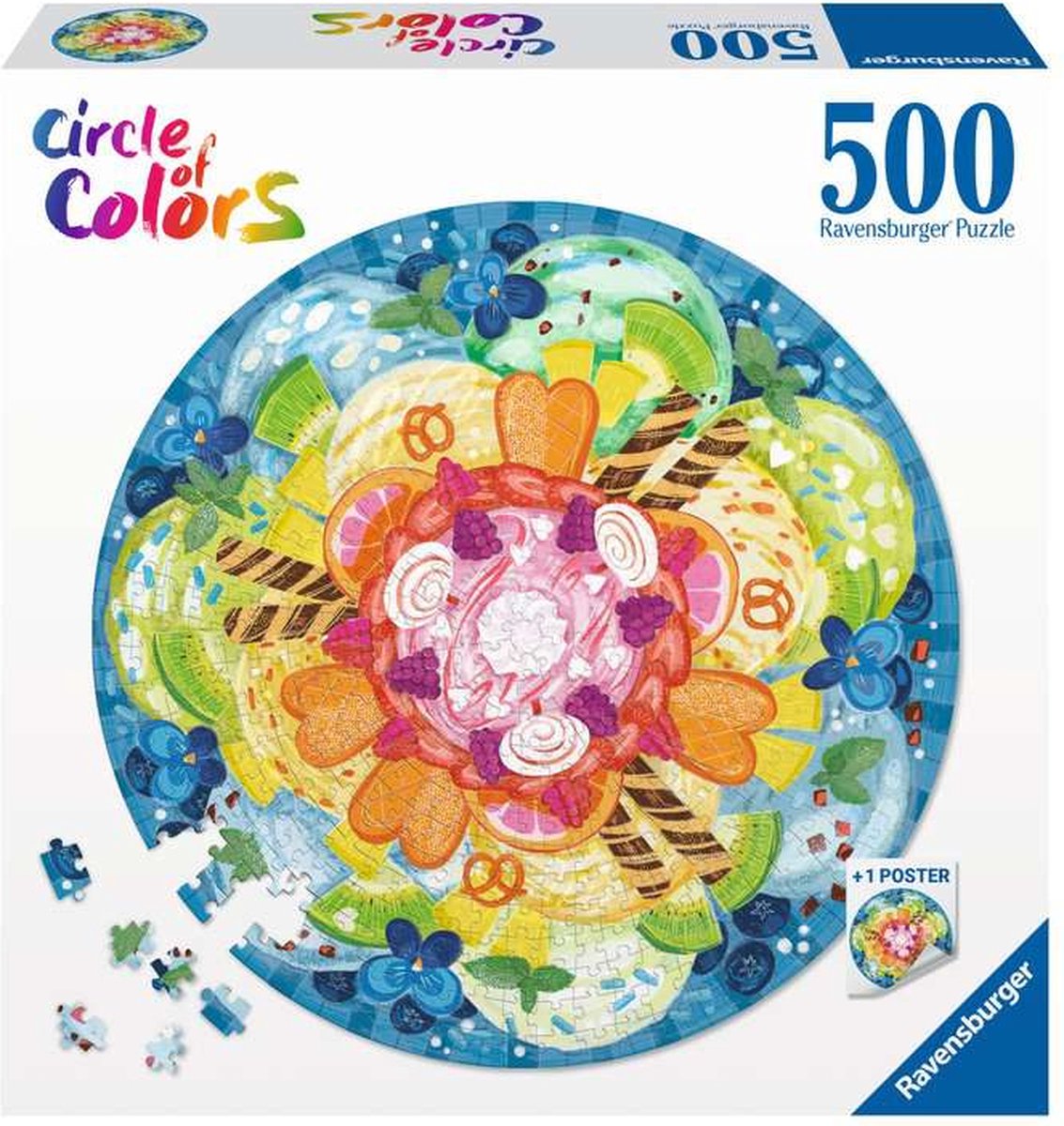 Ravensburger Puzzle Eiscreme - Puzzle - 500 Teile