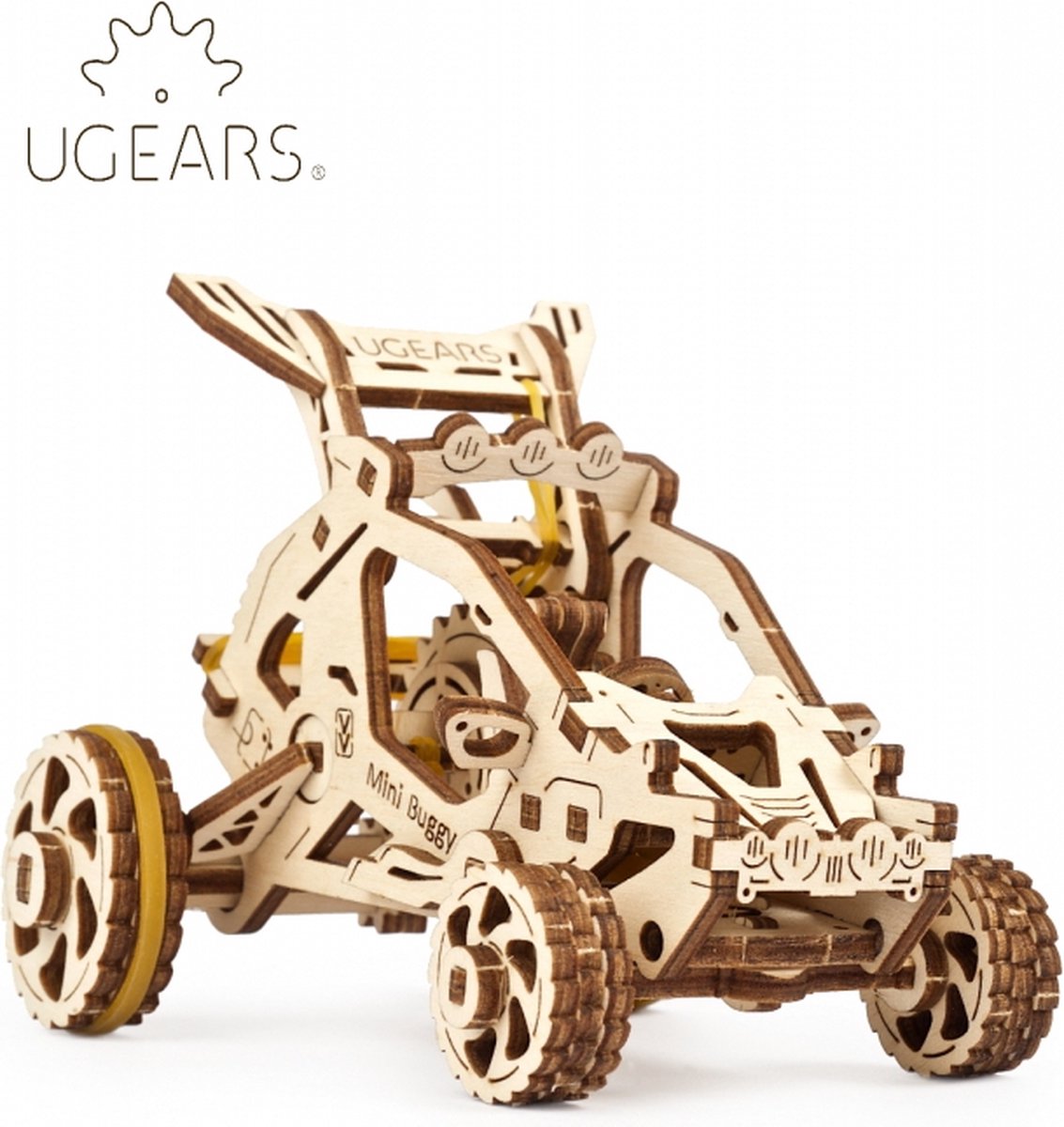 Ugears 3D-Holzmodell – Wüstenbuggy
