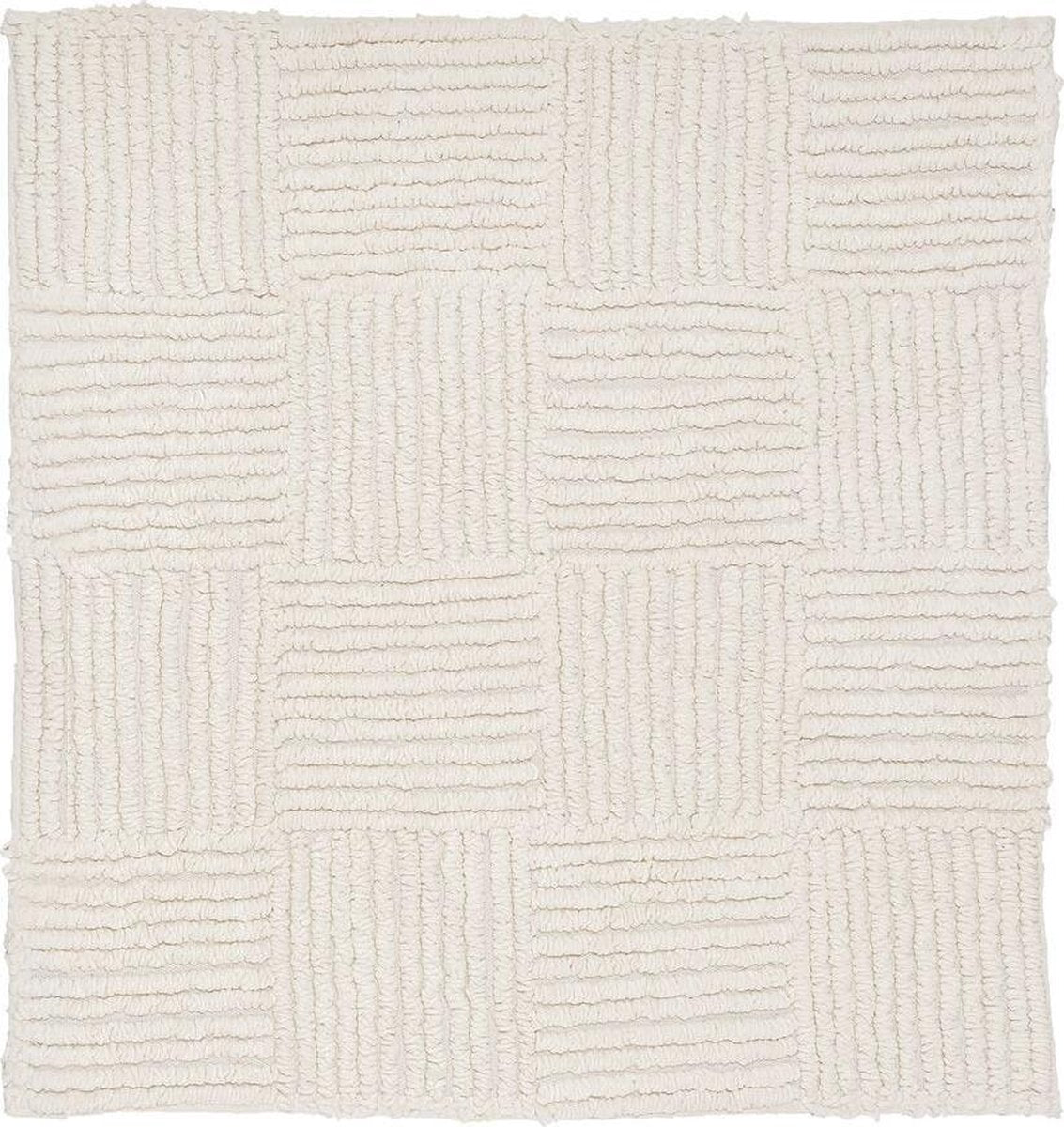 Sealskin - Reverse-Badematte 60x60 cm - Baumwolle - Beige