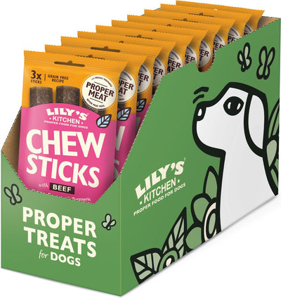 Lily's Kitchen - Hundesnacks - Kausticks Rind - 10 x 120 g