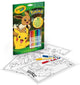 Crayola – Malbuch – Pokémon-Mal- und Aktivitätsbuch mit 7 Markern