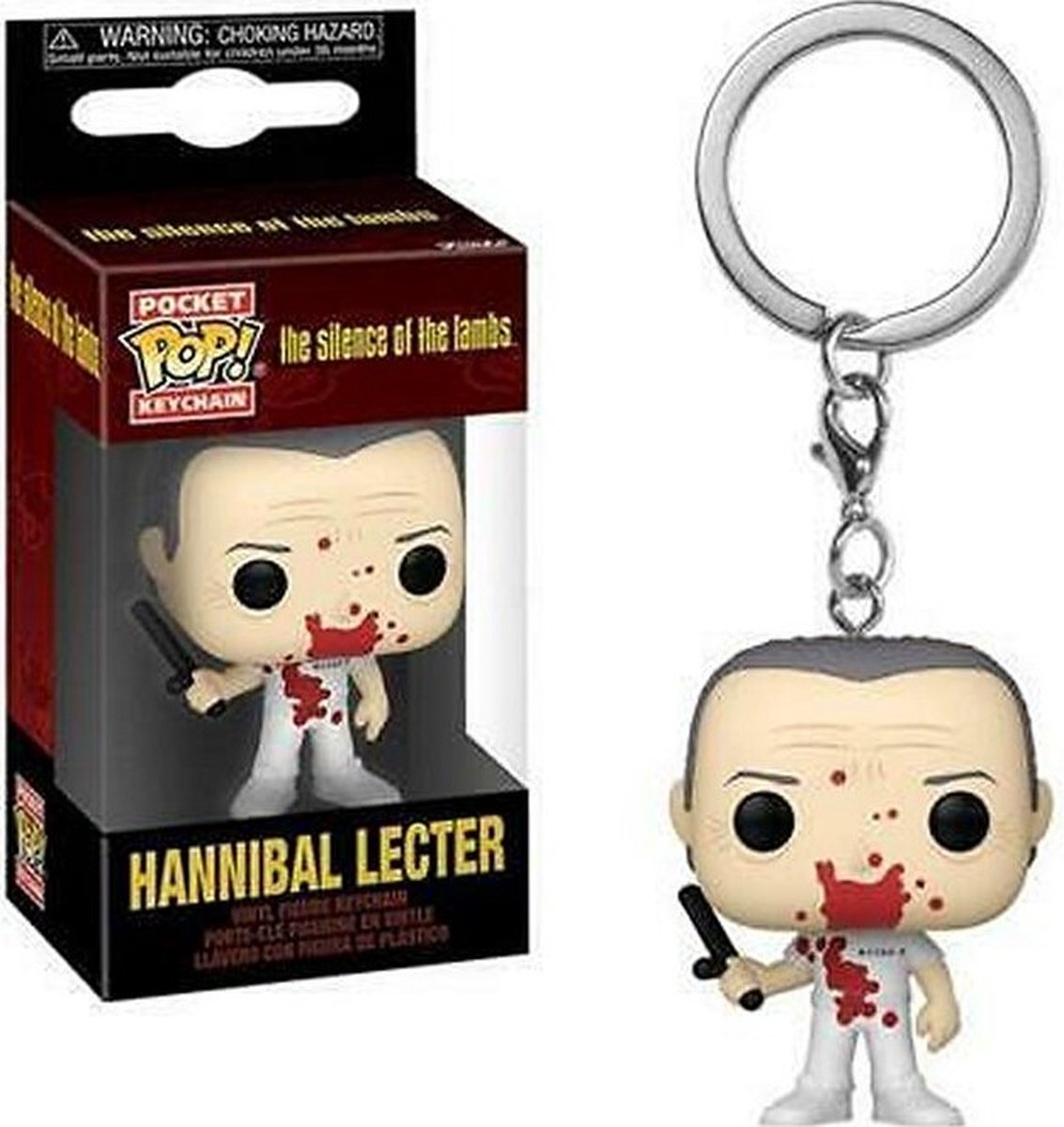 Funko-Pop! Schlüsselanhänger Hannibal Lecter