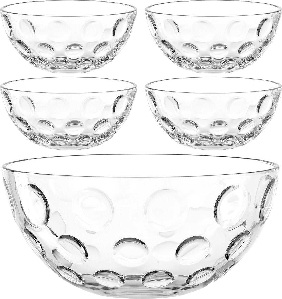 Leonardo Cucina Optic Schüsselset S - 5-teilig