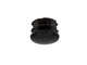 Mack 1047755 - Kunststoffstopfen schwarz ø 16 mm 4 Stück | 6 Stück
