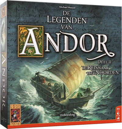 999 Spiele 999 Spiele Die Legends of Andor: Die Reise in die Nordausdehnung des Brettspiels