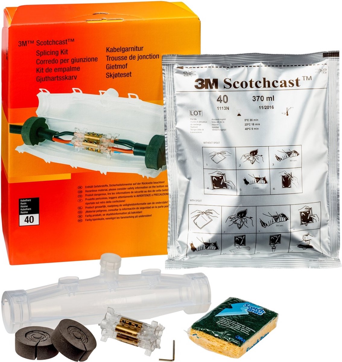 3 m Scotchcast-Kabelabdeckungskanal – 7000092599 – e2pfq