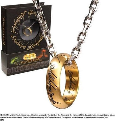 Die edle Kollektion Herr der Ringe – die Replik eines Ringes – Edelstahl an Kette