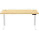 Levado höhenverstellbarer Schreibtisch 1600 x 800 Ahorn