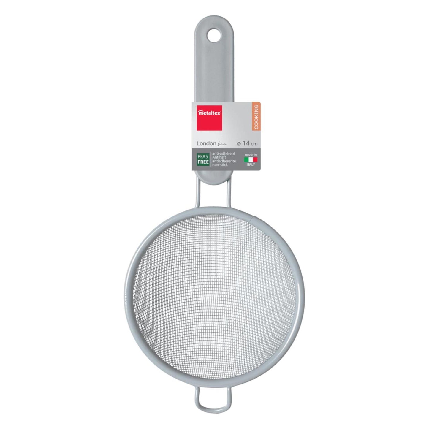 Metaltex London Line Sieb ø14cm grau
